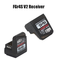 FLYSKY FGr4S 4CH Built-in Single Antenna Bidirectional PWM/PPM/IBUS Output Receiver for FS-FG4 NB4 PL18 RC Transmitter