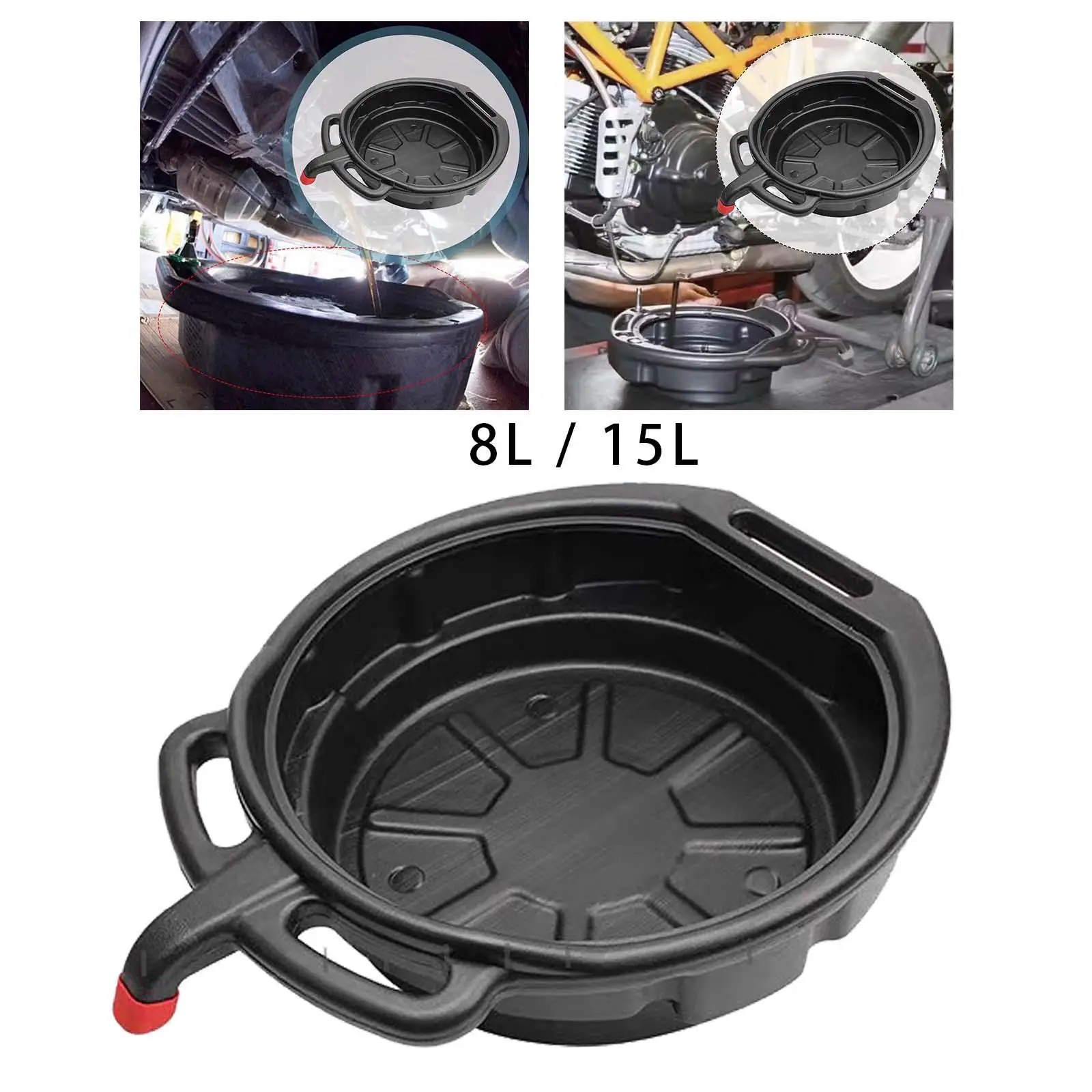 Drain Pan Anti Spatter Oil Drip Catcher Pan for Automobile Autobicycle