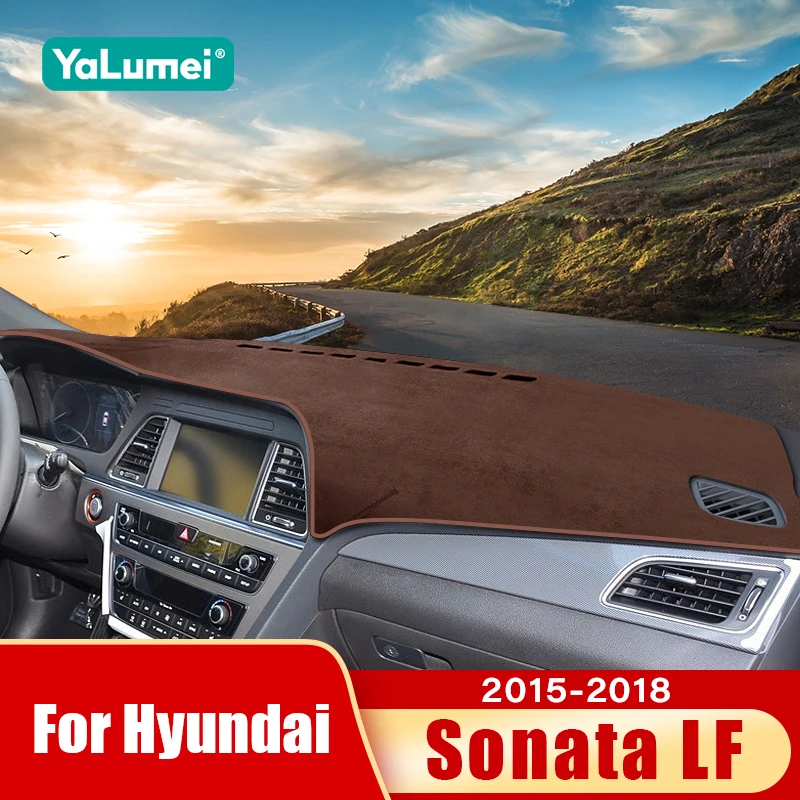 

For Hyundai Sonata LF 2015 2016 2017 2018 Car Dashboard Sun Shade Cover Instrument Desk Non-slip Mat Accessories