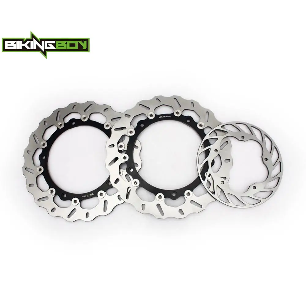 BIKINGBOY Front Rear Brake Discs Rotors For S1000RR 09-26 S 1000 RR Cast Wheel 19-26 S1000R 14-26 25 24 23 22 20 S1000XR 17-21