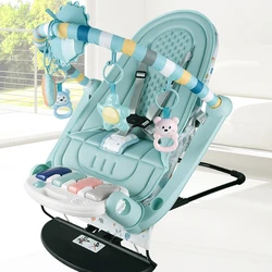 Three-in-One Baby Toy for Early Childhood Education Automatic Electric Shakingbed Vibration Sleeping Baby Rocking Chair