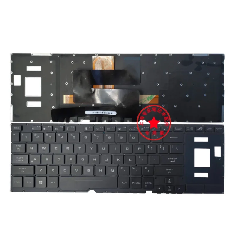 

Клавиатура с подсветкой для ASUS ROG GX501 GX501GI GX501VI GX501VS GX501VIK, сменные клавиатуры для игровых ноутбуков V161162A3