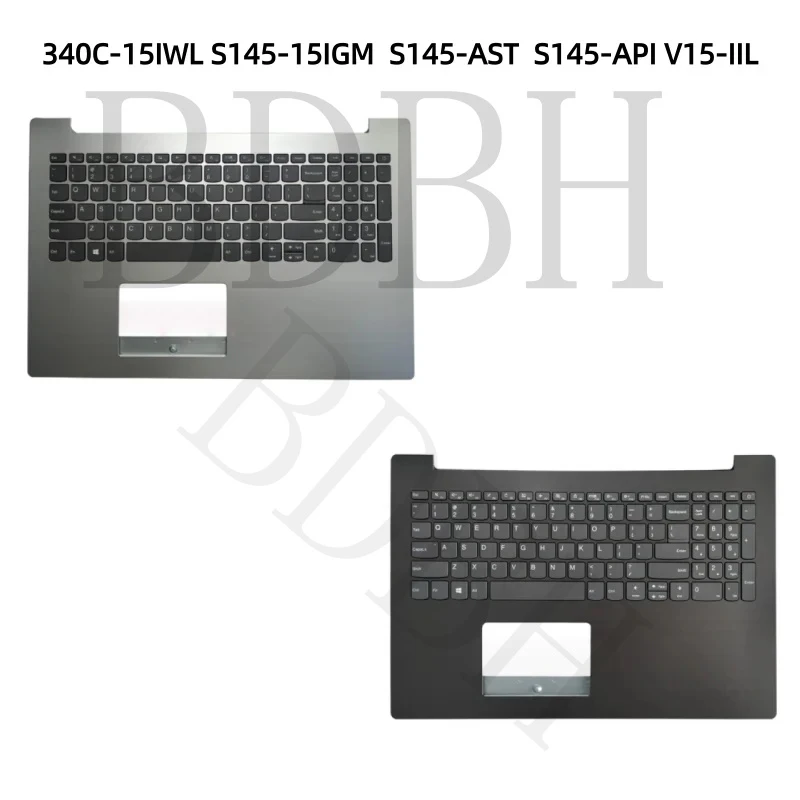 For Lenovo IdeaPad 340C-15IWL S145-15IGM S145-AST S145-API V15-IIL Laptop Top Case Palmrest Keyboard Cover