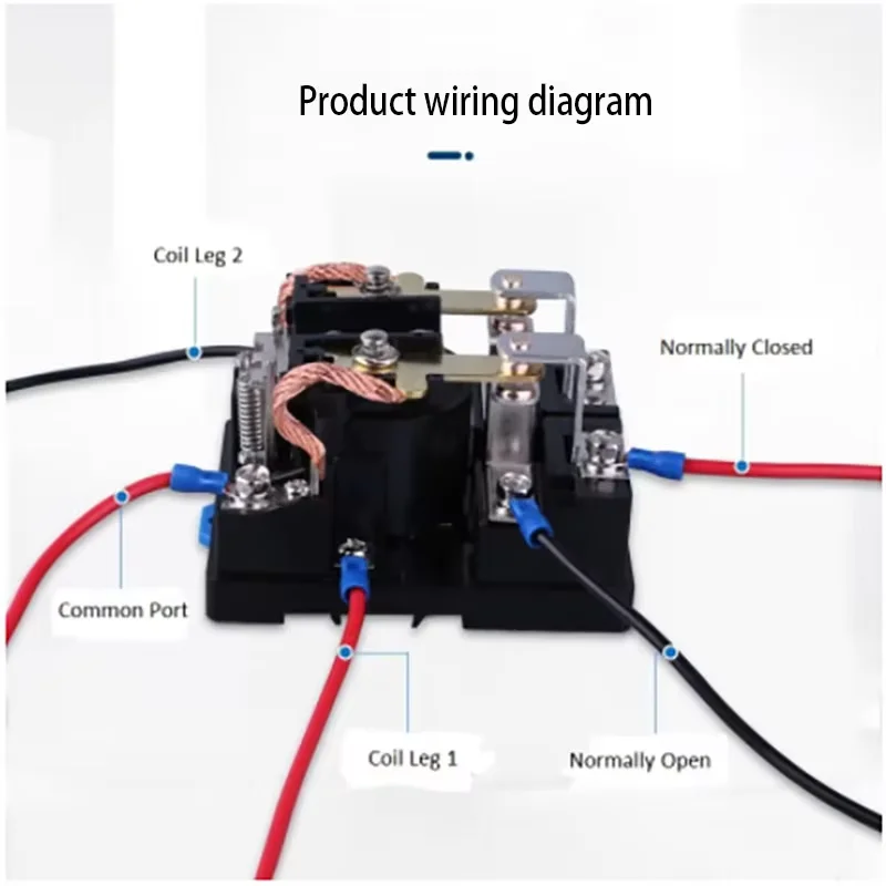 JQX-62F 80A 120A High-power relay DC12V DC24V  AC220V Silver Plating Contactor Copper Coil Fire Resistance Shell Relay