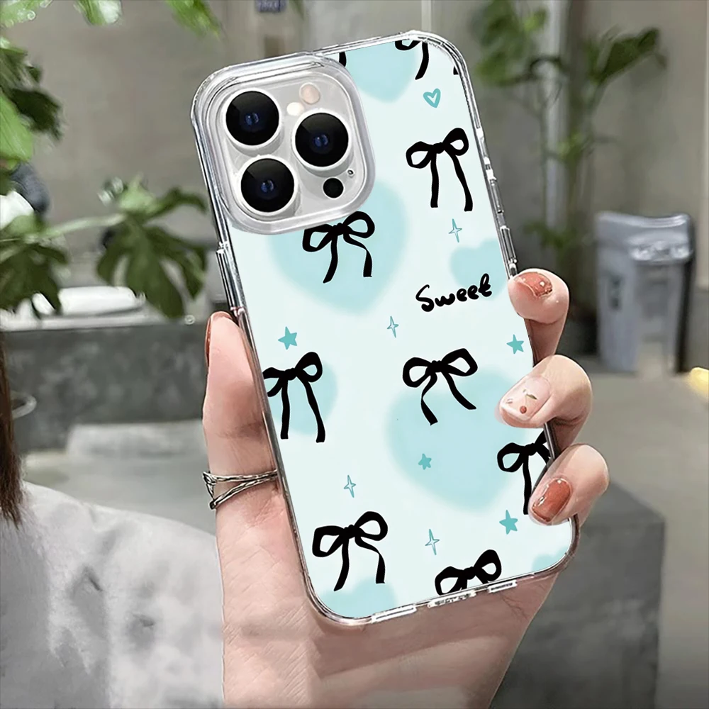 

Blue and white circles Clear Case for iPhone16Pro Max 16Pro 16Plus 16 15 Pro Max 15Pro 15 13 13Pro 14 12 11Pro Max Plus