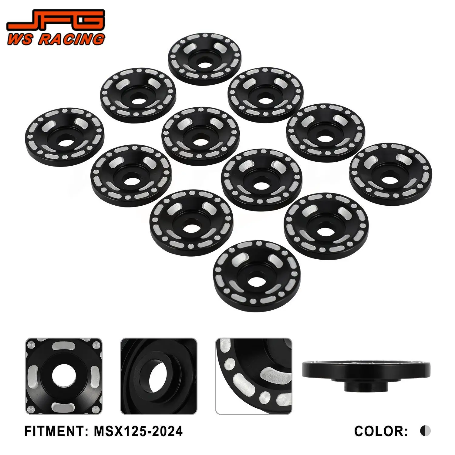 

CNC Decoration Cover Motorcycle Accessories 6061 Aluminum For HONDA MSX125 MSX 125 2024 Motocross Dirt Pit Bike Off-road Vehicle