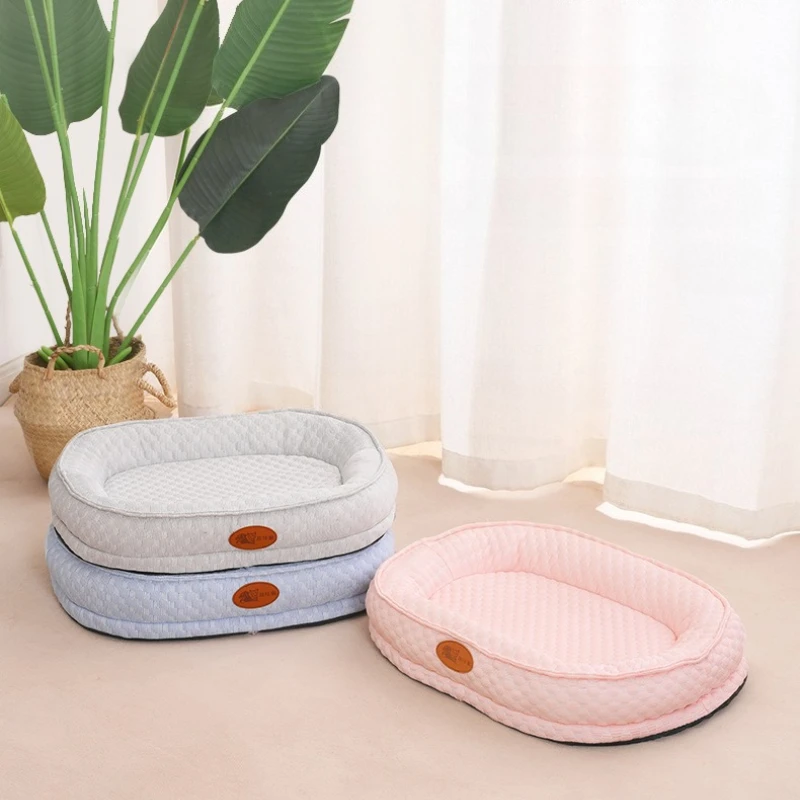 

New Cat Bed Sofa Dog Kennel Oval Comfortable Pet Kennels for Small Dogs Cats Four Seasons Universal Pet Deep Sleeping Supplies