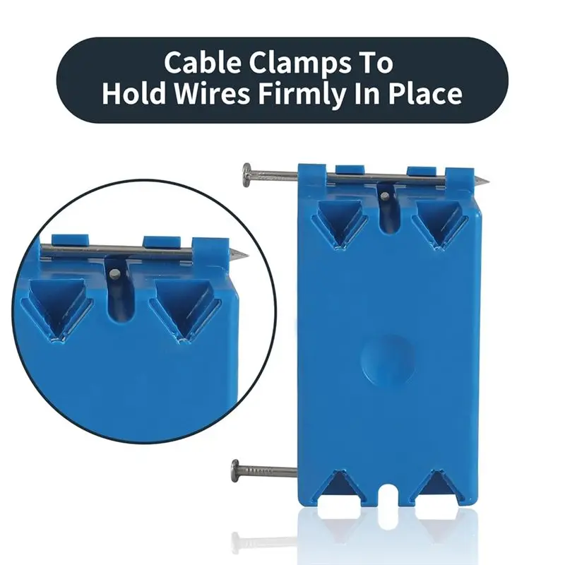 ABMI-10 Pack Single Gang Electrical Box Switch/Outlet Box For Residential Commercial Job Applications,