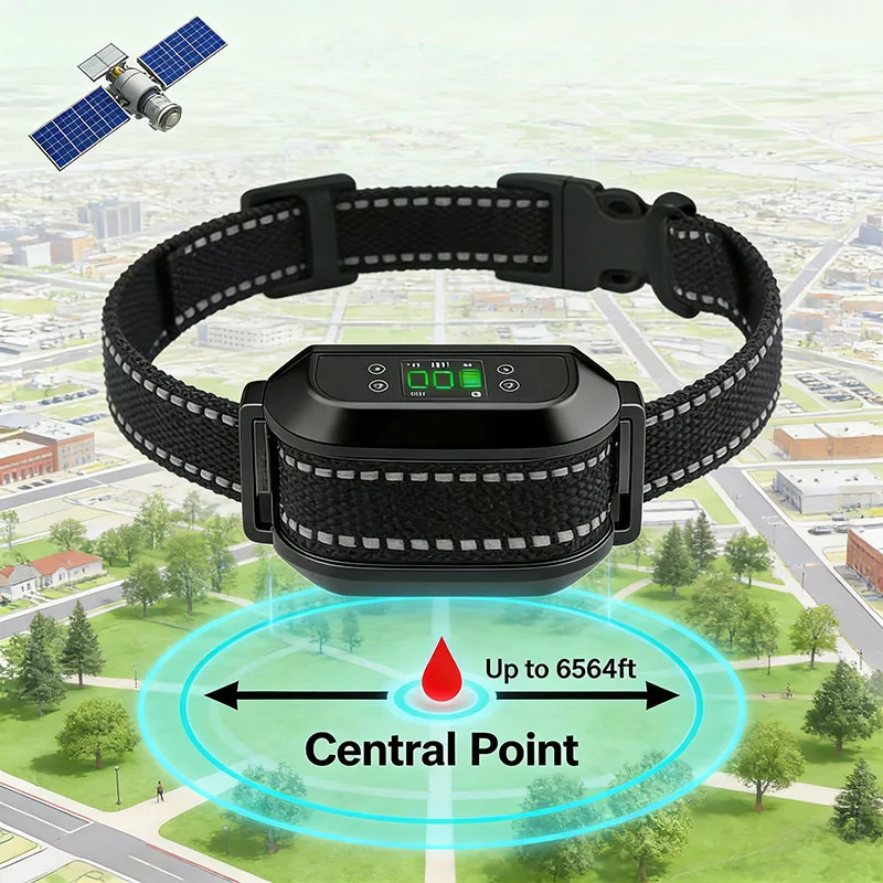 New GPS Pet Virtual Electronic Fence Outdoor Anti-Lost Dog Trainer Pet Smart Wireless Electronic Fence