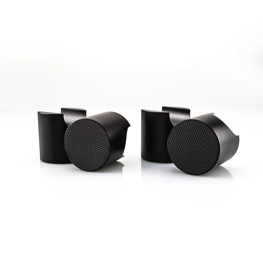 Hifi-Audio Aluminium-Kabelhalterung Kabelstütze Kabelständer Füße Polster – Detail 15