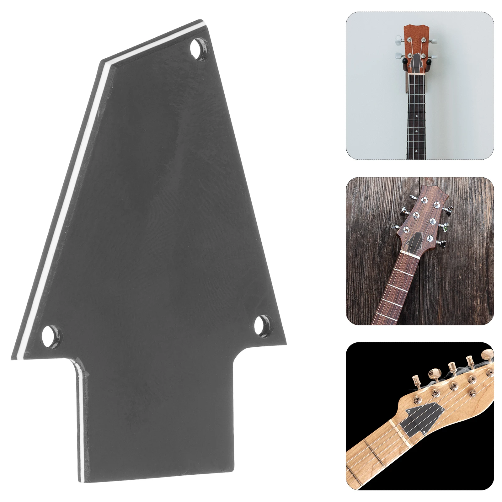 

4 Pcs Core Neck Adjustment Rod Cover Electric Guitar Accessories Plastic Multiple Truss