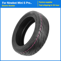 10x2.75-6.5 Tubeless Tire Outer for Segway Ninebot Mini S Pro,S, S-Max, S-Plus Self-Balancing Electric Scooter Wheel 70/65-6.5