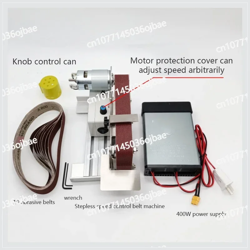 DIY Polishing Machine, Fixed Angle Grinding Knife Machine, Mini Electric Belt Conveyor