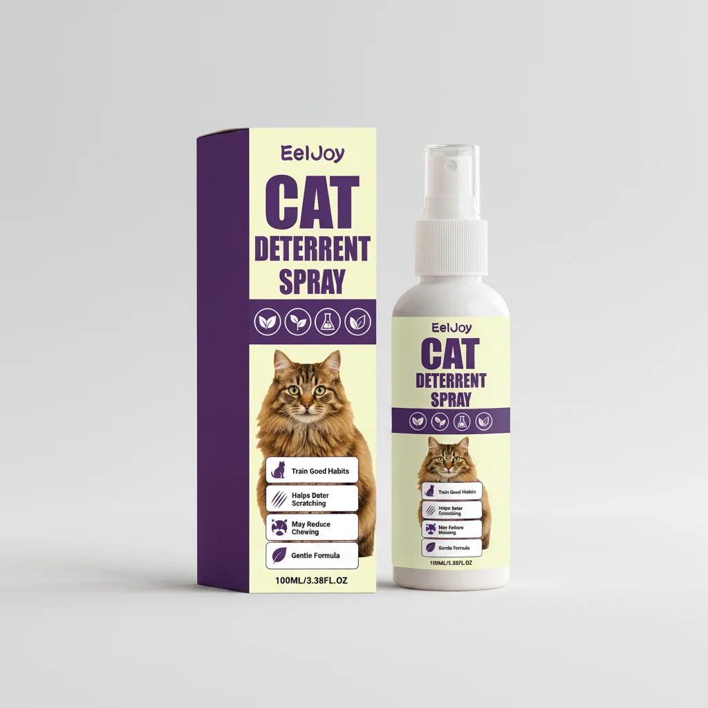 Cat Repellent-Spray For Furniture Protections Against Scratching And Urine Safe Plant Formula