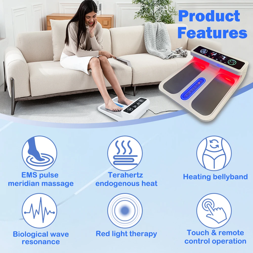 Olylife Thz Tera P90 Plus I Tera Hertz P100 Terahertz Therapy Foot Spa and Massager with PEMF Terahertz Frequency Device