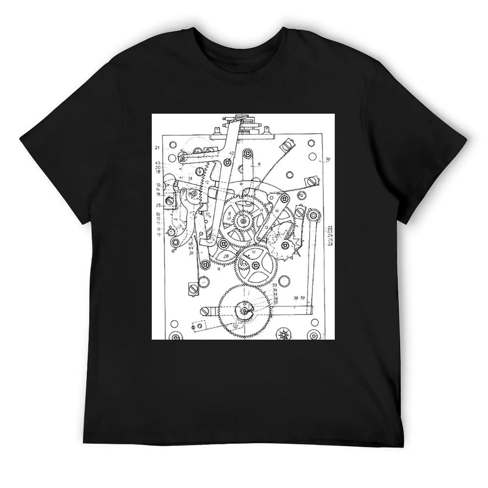 Horology watch movement T-Shirt new edition customs design your own luxury clothes men