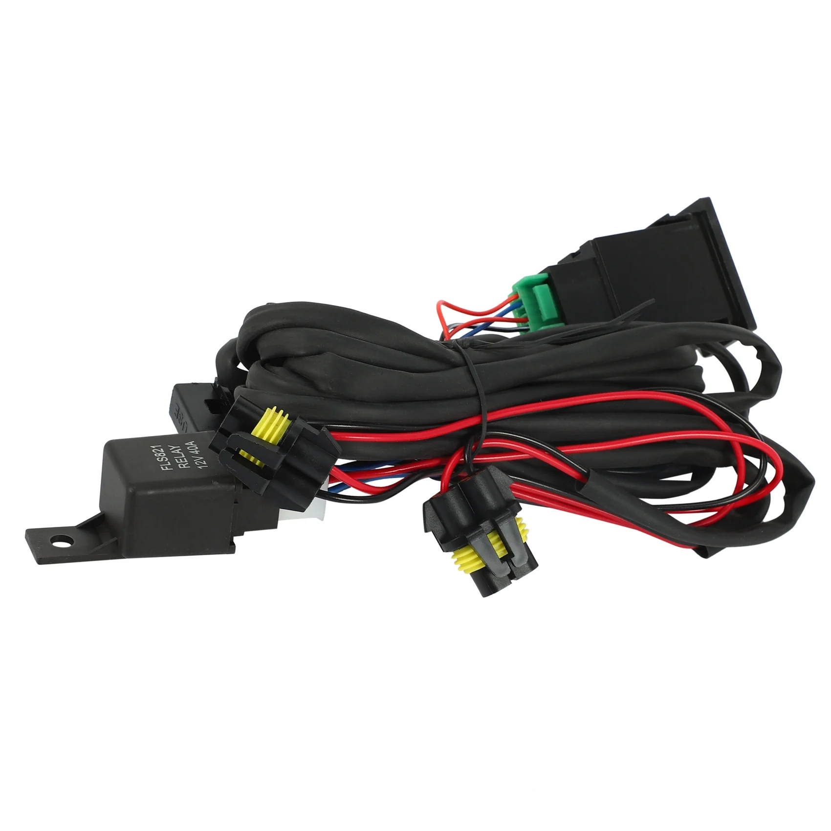 Stable-Set Of Wiring Harness Sockets Wire + Switch With Led Indicators Relay Cable For Fog Light Lamp For Toyota