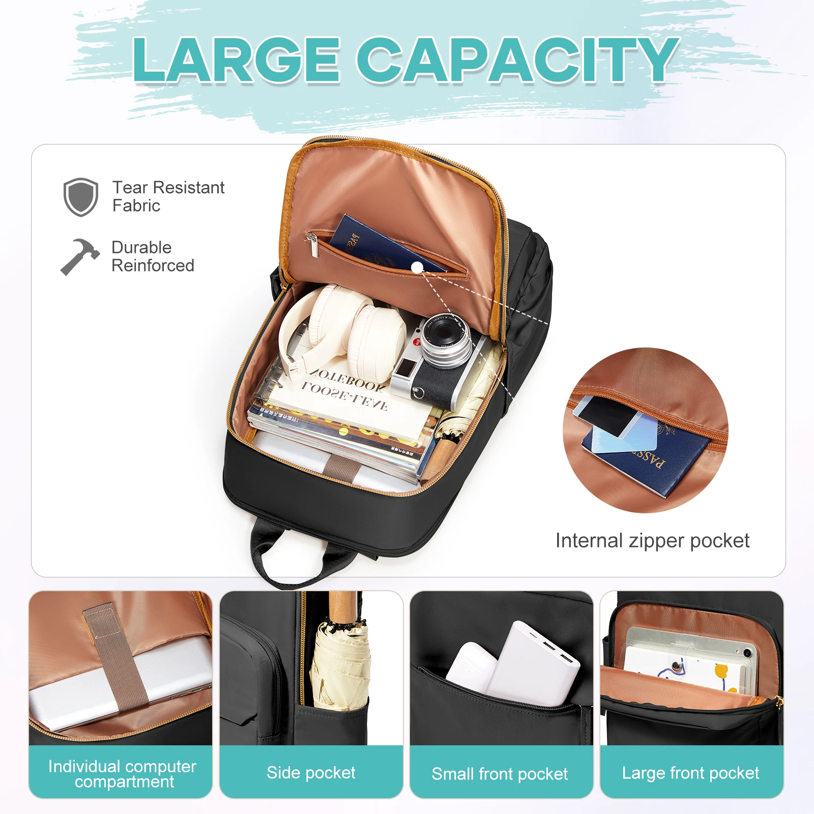 Women Travel Backpack Stylish Girls Backpacks, Casual Backpack For Girls Weekend Laptop Backpack College Girls School Backpack