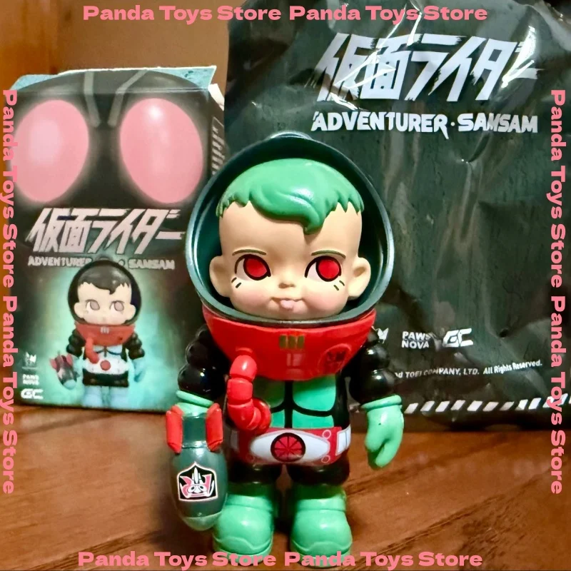 

В наличии Kamen Rider Collaboration Series, оригинальная кавайная слепая коробка, настольная офисная фигурка, модель, украшение, хорошие подарки, игрушка