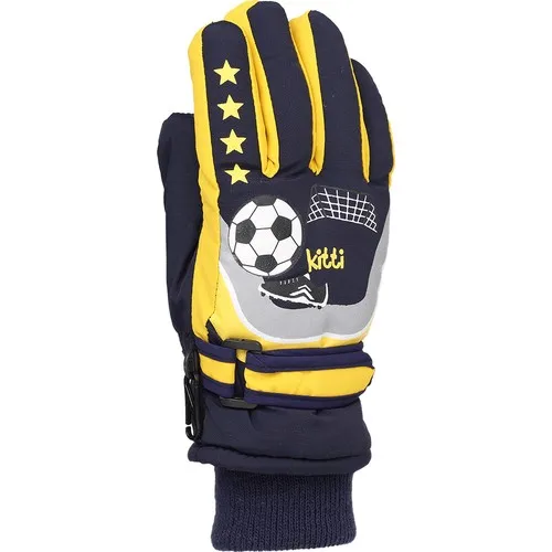 Kitti Child Snow Gloves Navy Blue