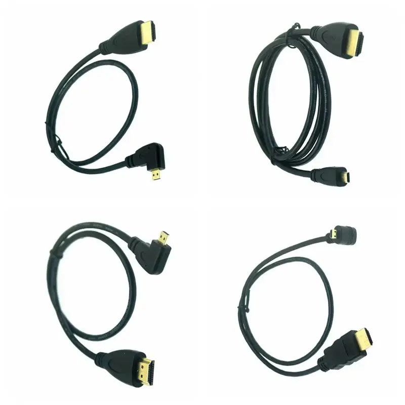 15CM Micro HD Male to HDMI Adapter Cable for GoPro Sony A5100 A6300 Camera Lenovo Yoga 3 pro ASUS ZenBook Laptop