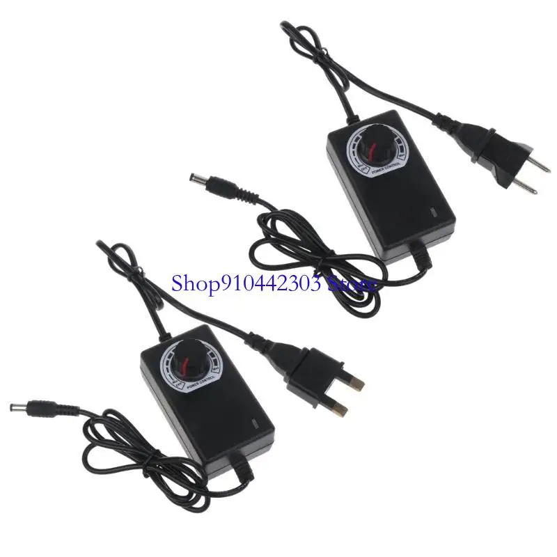 

L4MD Регулируемый AC на Adapter 4-12V 2A Адаптер скоростного двигателя питания.