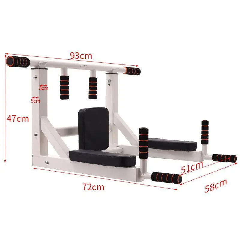 Pull- device Wall punching horizontal bar Home indoor wall horizontal bar Home fixed single Fitness equipment