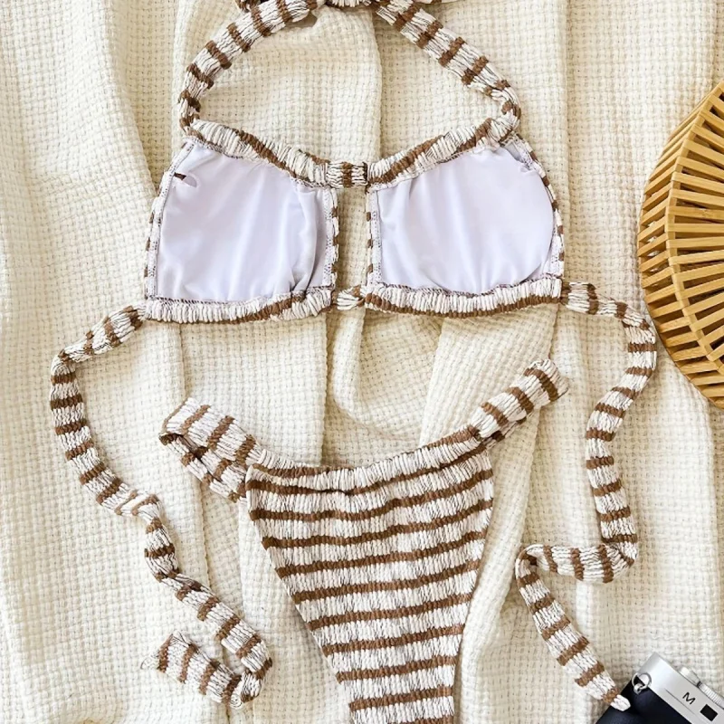 Sommer Badeanzug Halter Frauen Sexy Zwei-stück Bikini Set Bademode Bademode High Cut Badeanzug Weibliche Sexy Badeanzüge