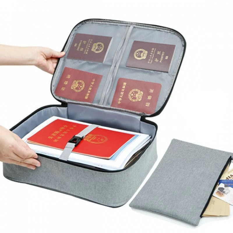 Large Capacity Waterproof Document Bags Multifunctional Home Travel Organizer Holder School Office Business File Folder Supply