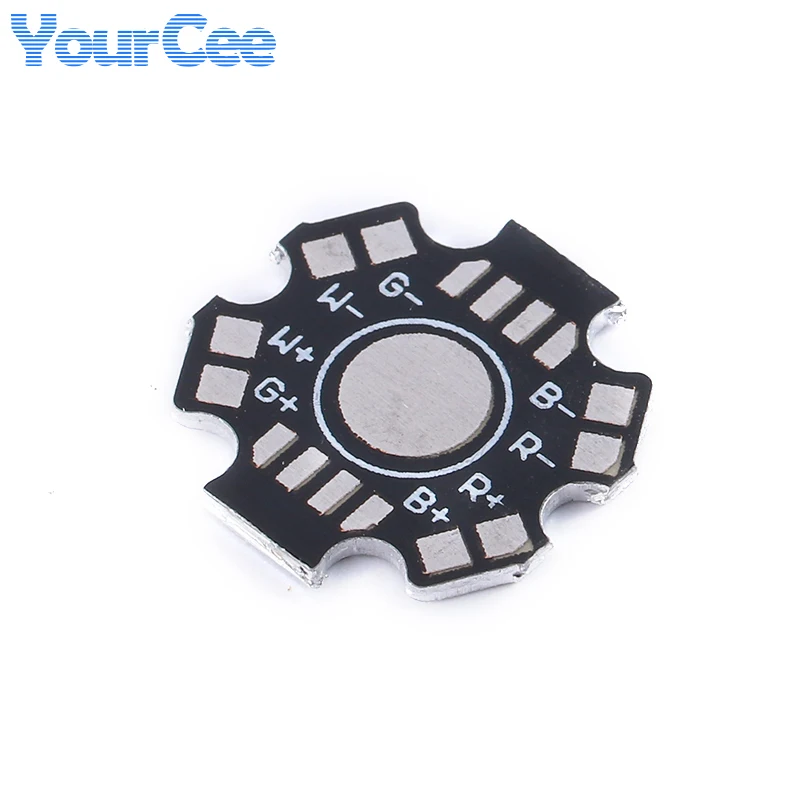 5 sztuk 1W 3W 5W Chip LED RGB żarówki diod SMD COB wysokiej mocy podświetl czerwony/zielony/niebieski pełny kolor oświetlenie do uprawy koraliki