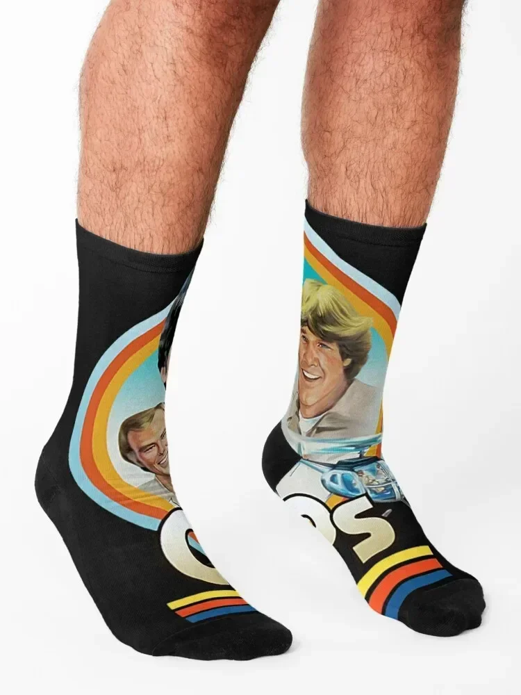 Retro Vintage Pop culture Socks Lots aesthetic snow Socks Man Women's