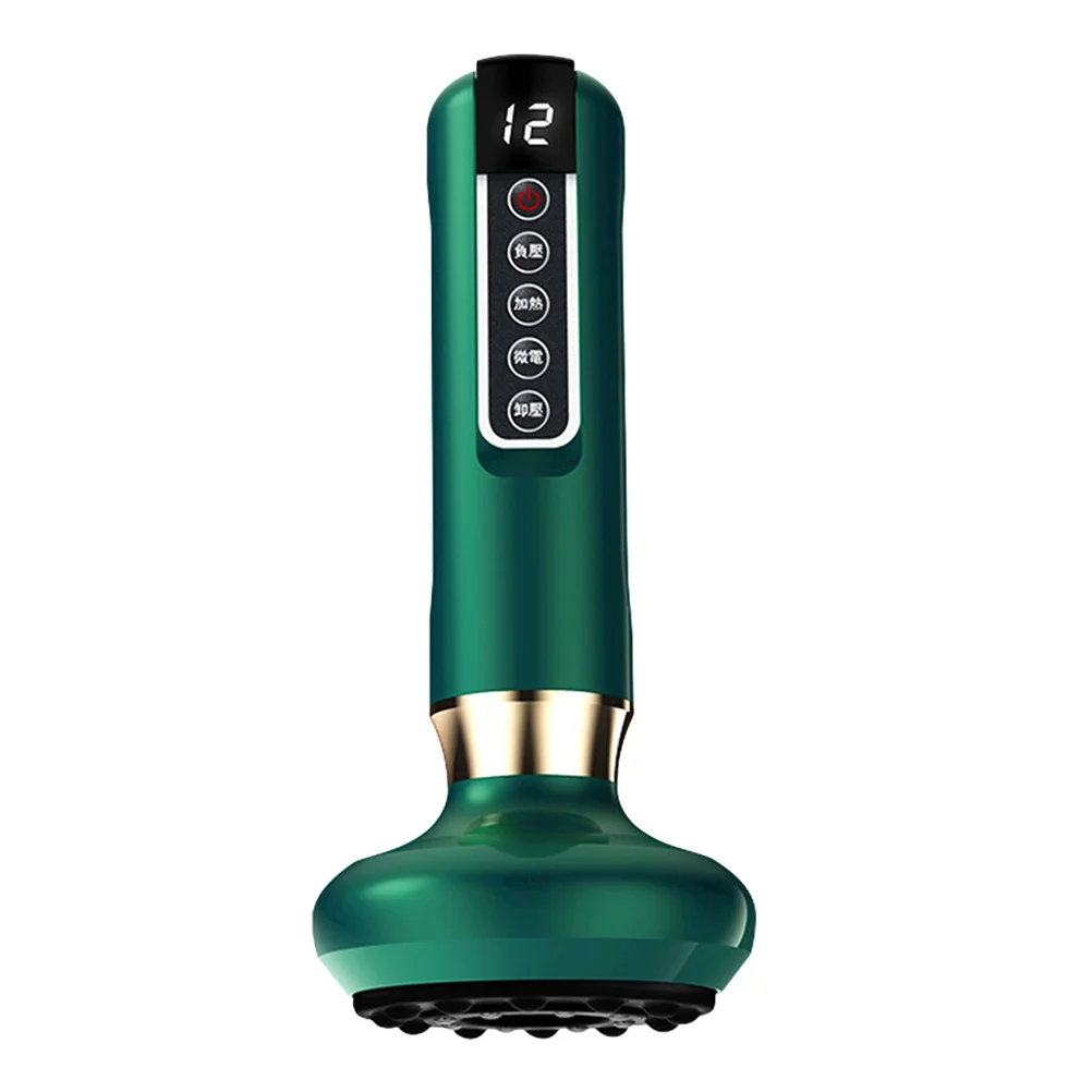 جهاز كشط كهربائي قابل لإعادة الشحن بالضوء الأحمر أداة علاج الحجامة اللاسلكية متعددة الوظائف مدلك الجسم لـ Guasha #6