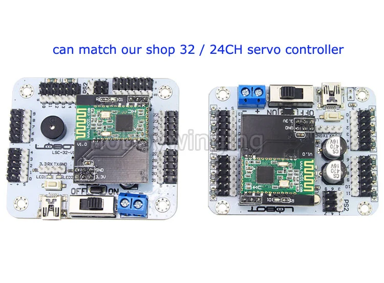 Bluetooth Module Bluetooth 4.0 Gewijd Voor 32CH /24CH Robot Robotic Servo Controller