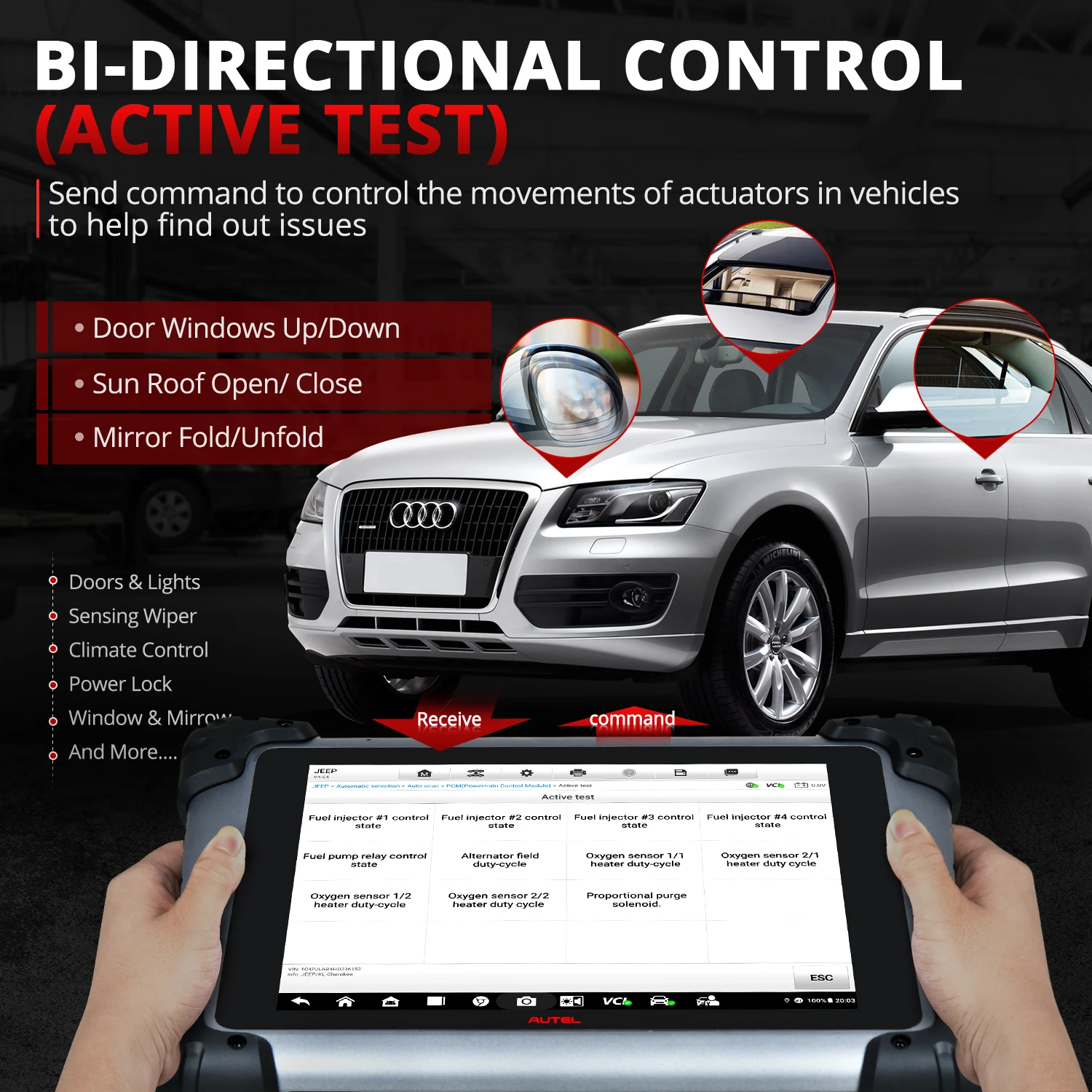 Autel MaxiSYS MS908S PRO II Scanner Diagnose Scann Tool J2534 ECU Programmierung Online Codierung US Ver. von MK908 PRO II, 4000+Test – Detail 11