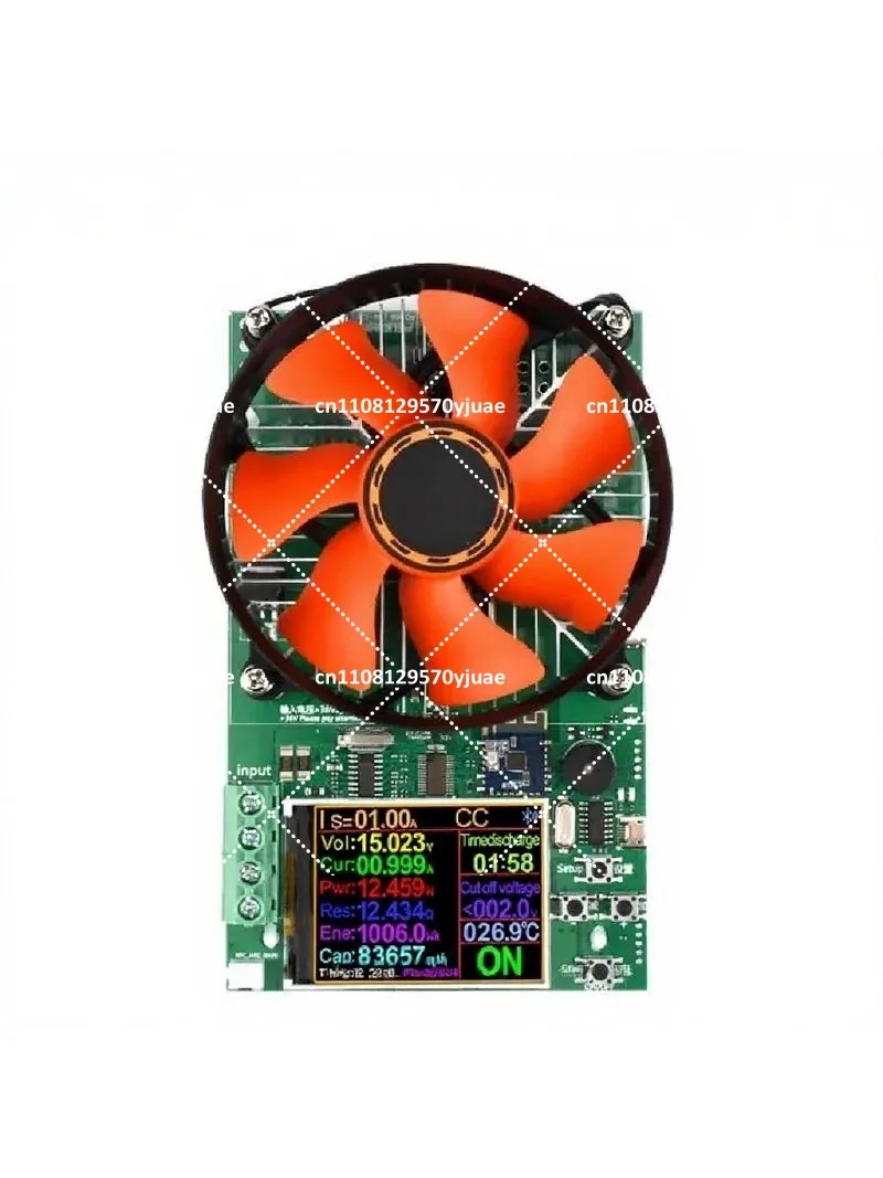 150W Electronic Load Tester Adjustable Constant Current Discharge Aging Detector Voltage Ammeter