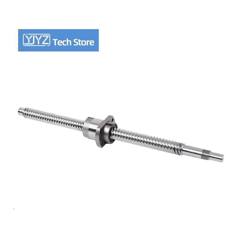 

High Precision Ball Screw With Nut SFU/DFU/SFS2005-2020 Length 100-1161mm Waist Type/Straight Nuts CNC Transmission Parts