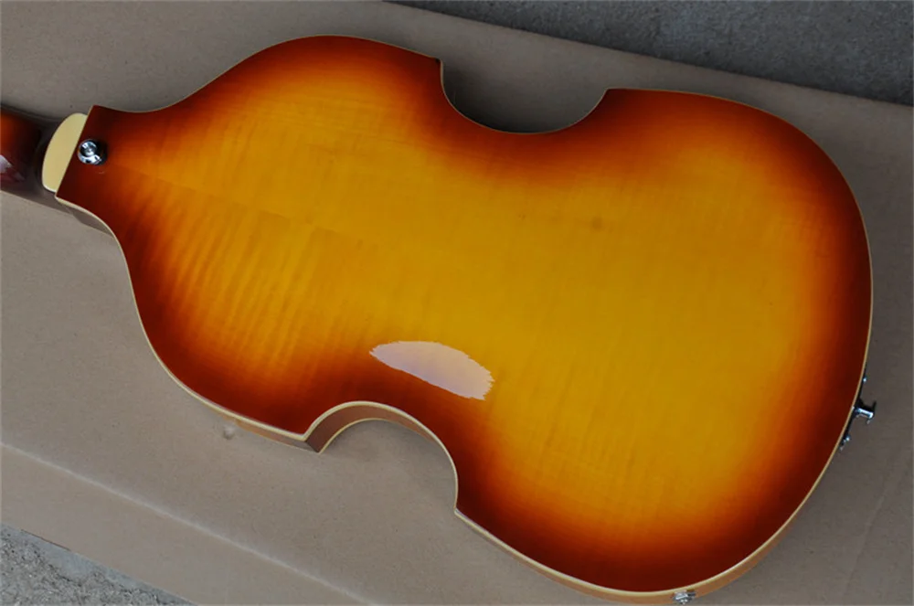 4 Strings Electric Bass Guitar with Chrome Hardware,Maple Neck, Provide customized service view 3