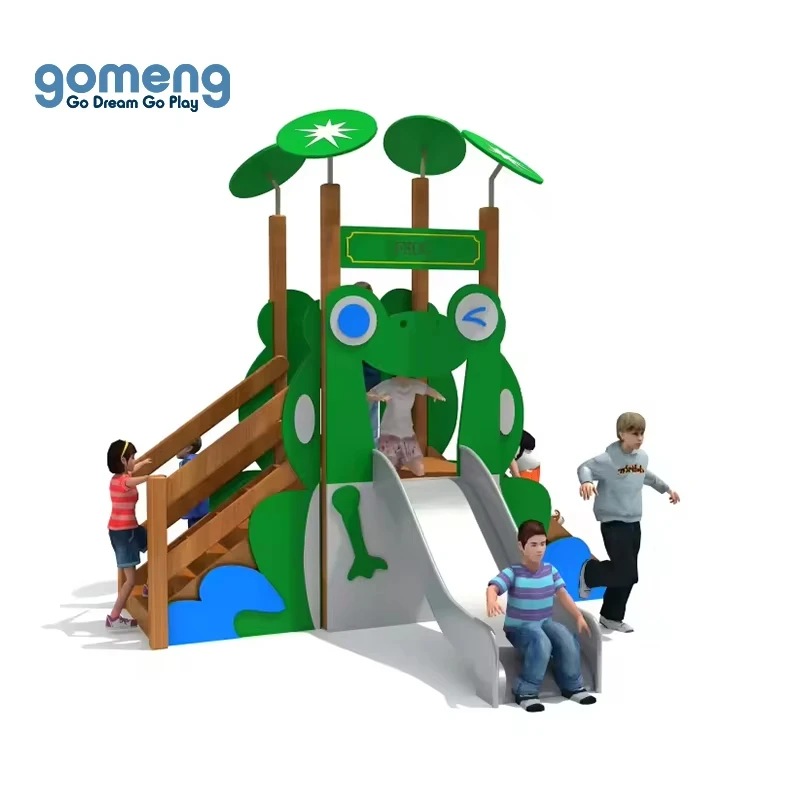 شرائح لعب بلاستيكية صغيرة مخصصة للاستخدام التجاري للمدارس والحدائق