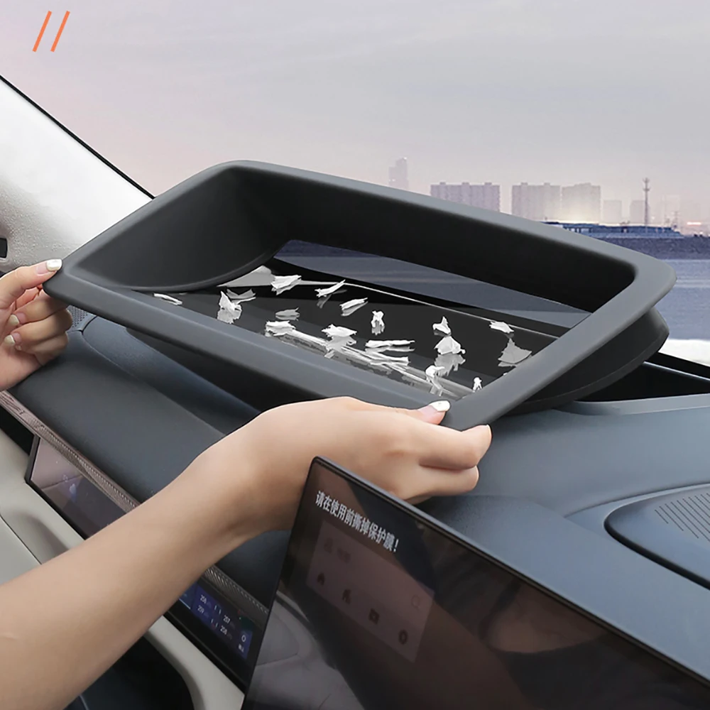 

Автомобильный проекционный дисплей, защитный чехол, приборная панель, защитный чехол HUD, аксессуары для интерьера, подходит для Lynk & Co 900 2025 2026