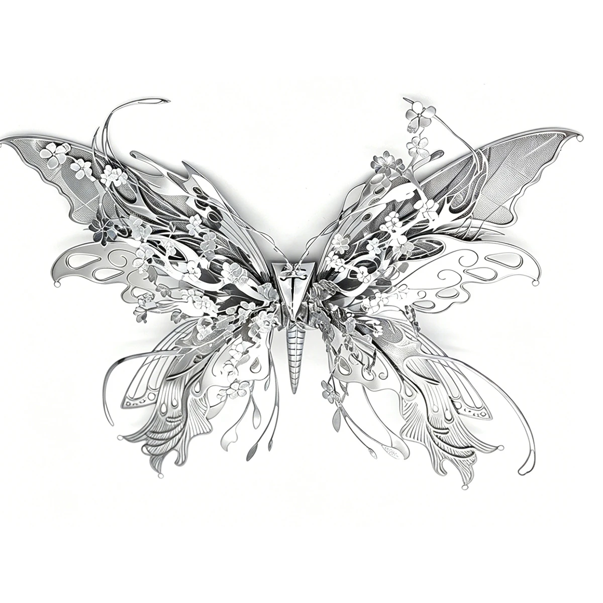 3D Metal Puzzle Model Kits DIY Laser Cut Jigsaw Toy for Children Educational Building Crafts