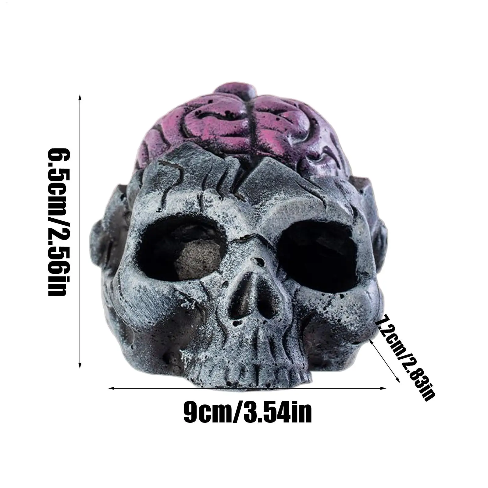 유령 휘파람 할로윈 생존 휘파람 무서운 두뇌 디자인 장난 경고 도구 청소년 사진 캠핑 하이킹 야간