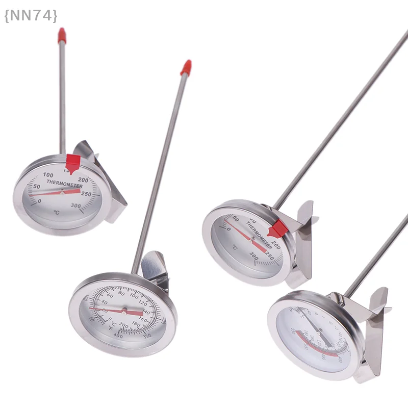 1 pz termometro utensili da cucina sonda termometro latte caffè alimenti carne misuratore misuratore di temperatura di cottura in acciaio inossidabile