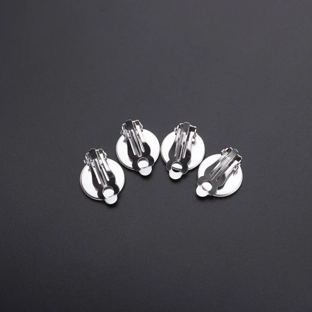 

20Pcs Fashion Ear Delicate Ear Clips Accessories Jewelry Materials Stainless Steel Ear Clips Set