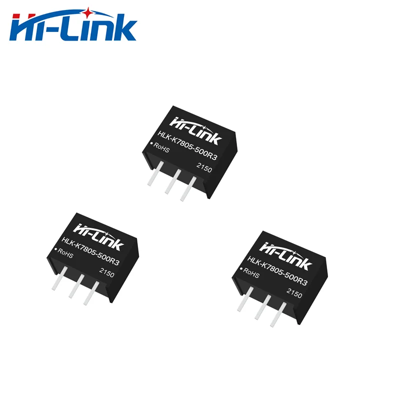 Hi-Link Новый K7805-500R3 Сверхширокий вход напряжения ± 5 В DC-DC Неизолированный модуль питания, эффективность 95%