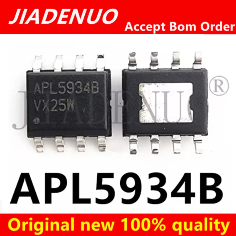 (5piece)100% New APL5934 APL5934B APL5934BKAI-TRG APL5934KAI-TRG APL5934D SOP8 APL5934DKAI-TRG Chipset