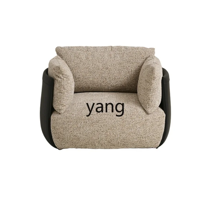 

CX simple fabric single sofa original light retro creative color matching living room