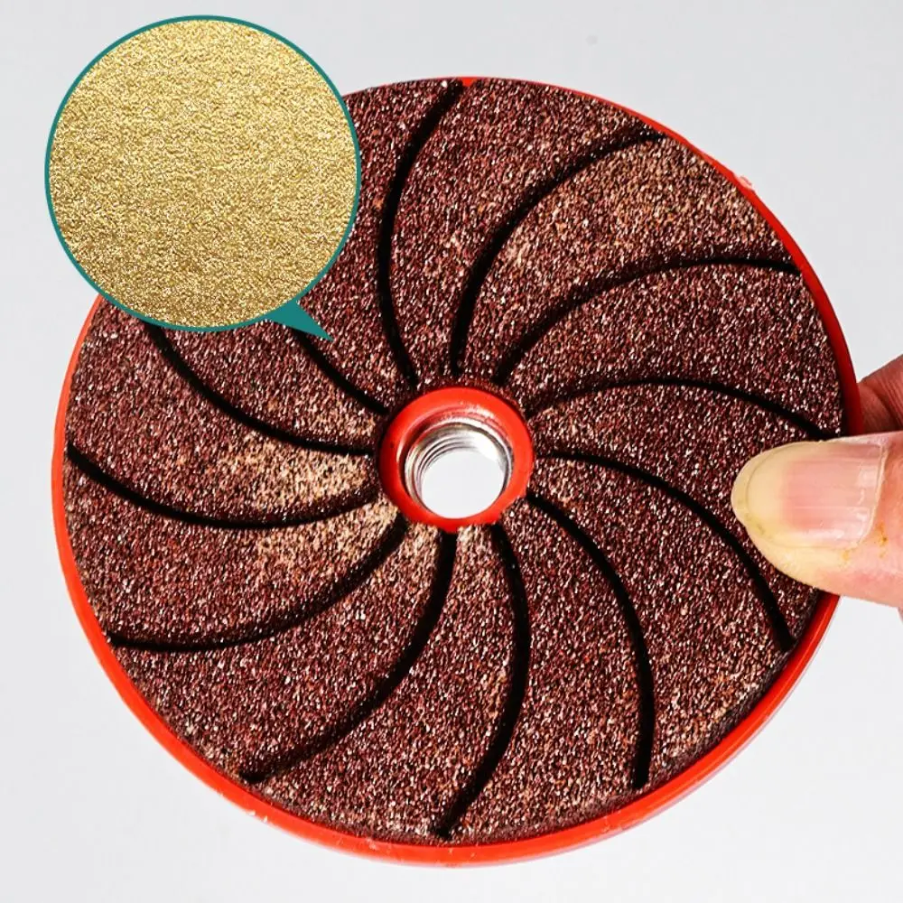 80mm Tile Trimming Polishing Disc Chamfering M10 Thread Tile Polishing Pad Diamond Sand Wear-resisting