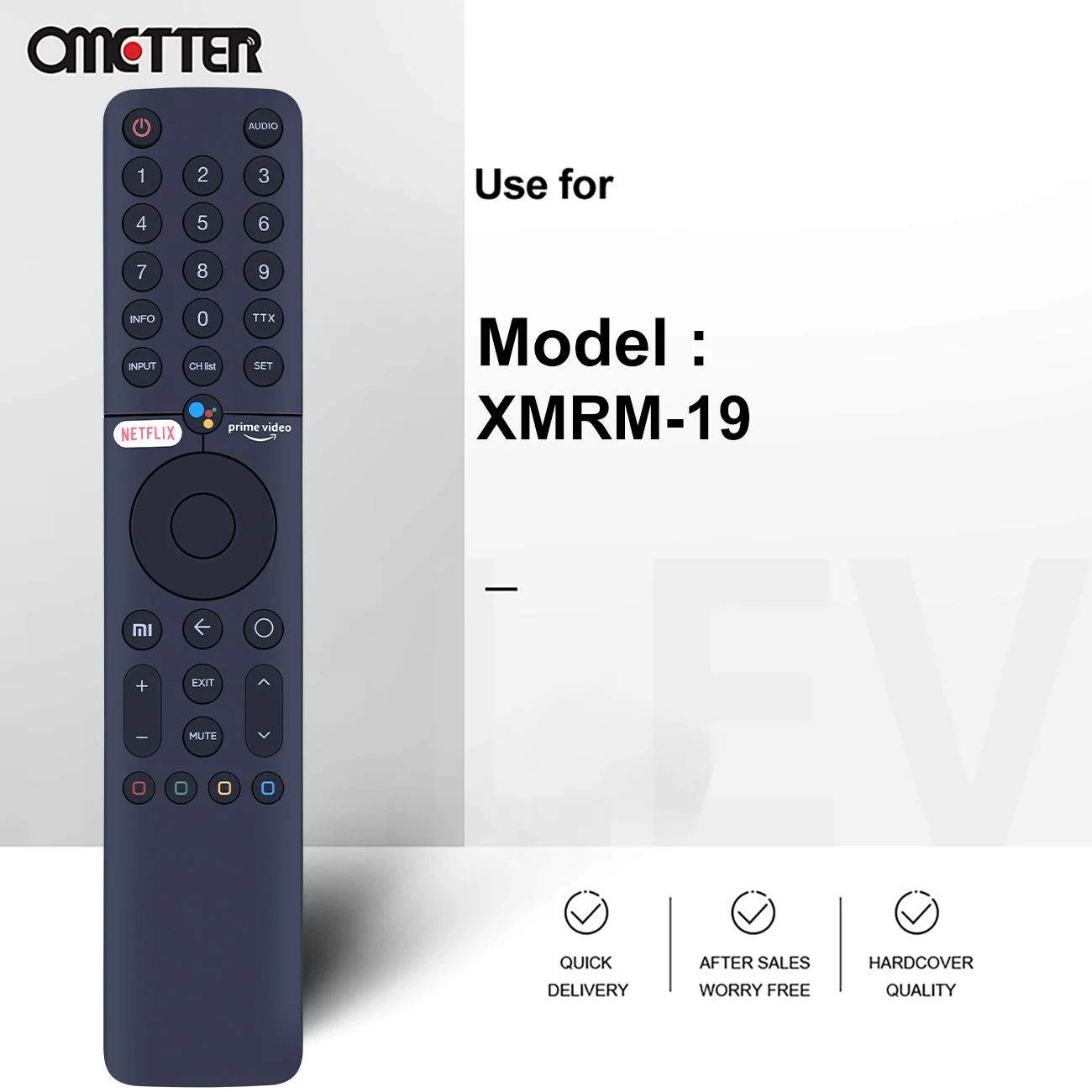 New XMRM-19 360° Bluetooth Voice Remote Control For Xiaomi Android TV MI TV P1 32 43 55 MI TV Q1 75 L32M6-6AEU L75M6-ESG