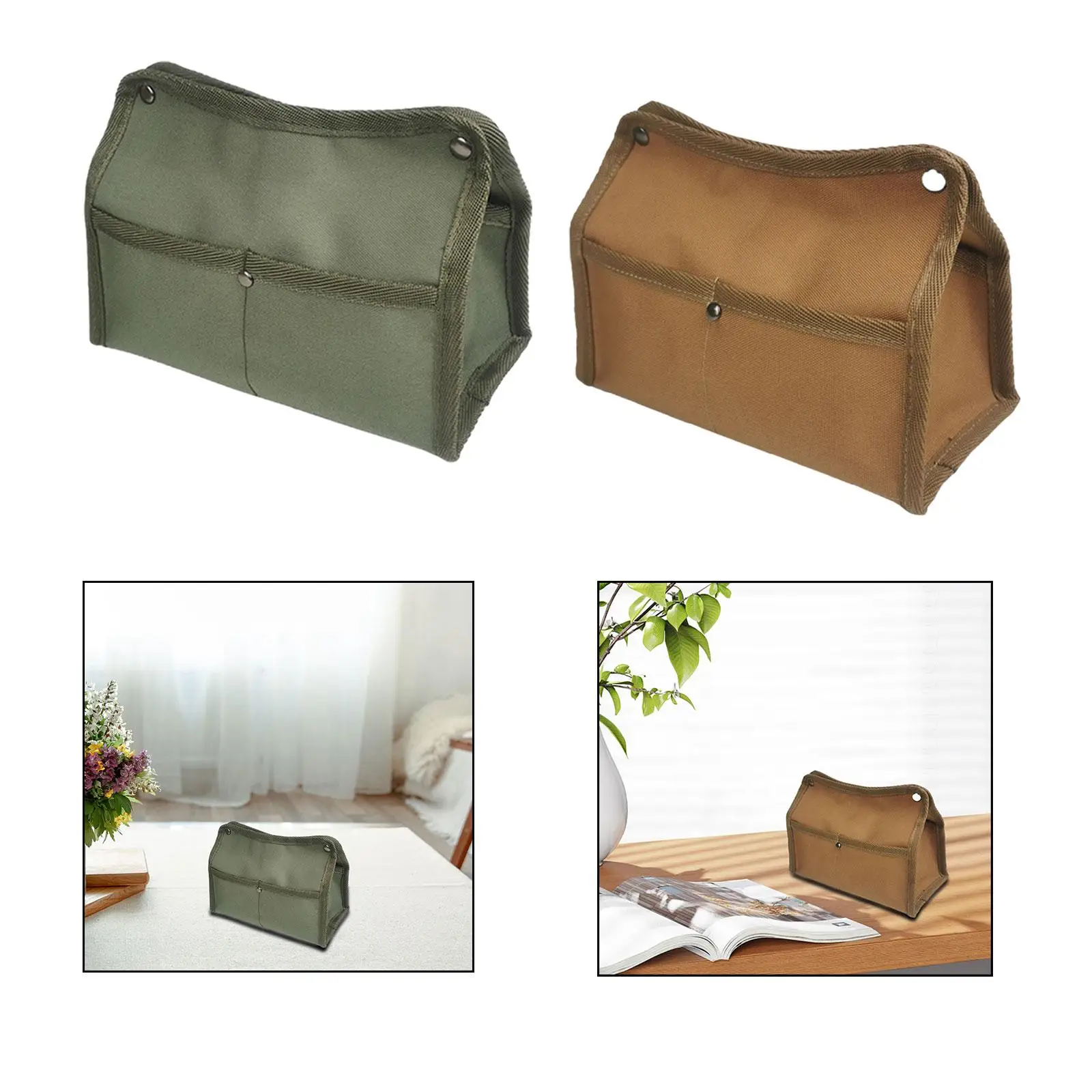 Outdoor Camping Wet Tissue Box Paper Box Paper Napkin Portable Canvas Case