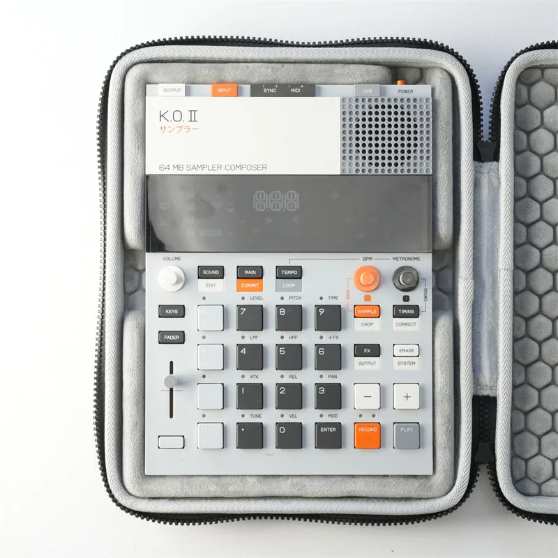 Eva Case Hard Shell Travel Carrying Case Drum Machine Bag For Teenage Engineering EP-133 K.O. II EP-1320